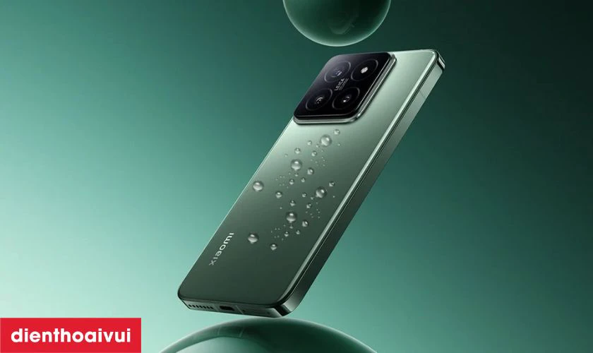 Chuẩn kháng bụi nước IP68 bền bỉ trong nhiều điều kiện sử dụng