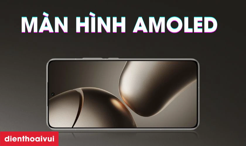 Màn hình AMOLED sắc nét