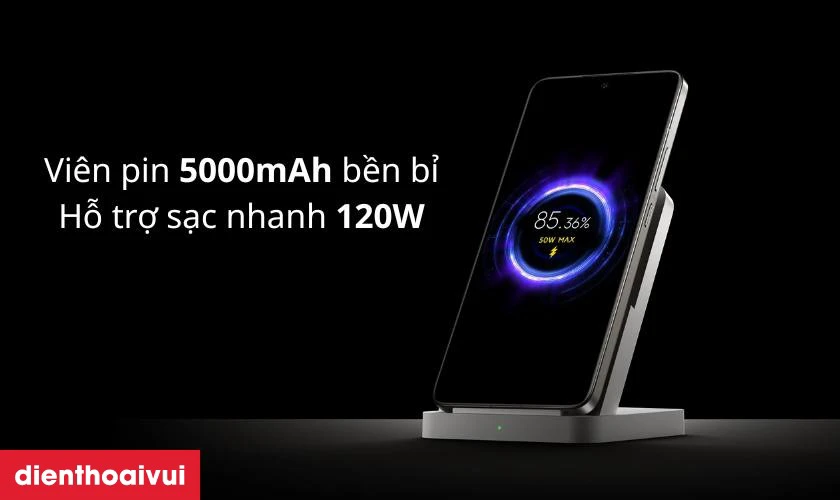 Vi&ecirc;n pin 5000mAh bền bỉ