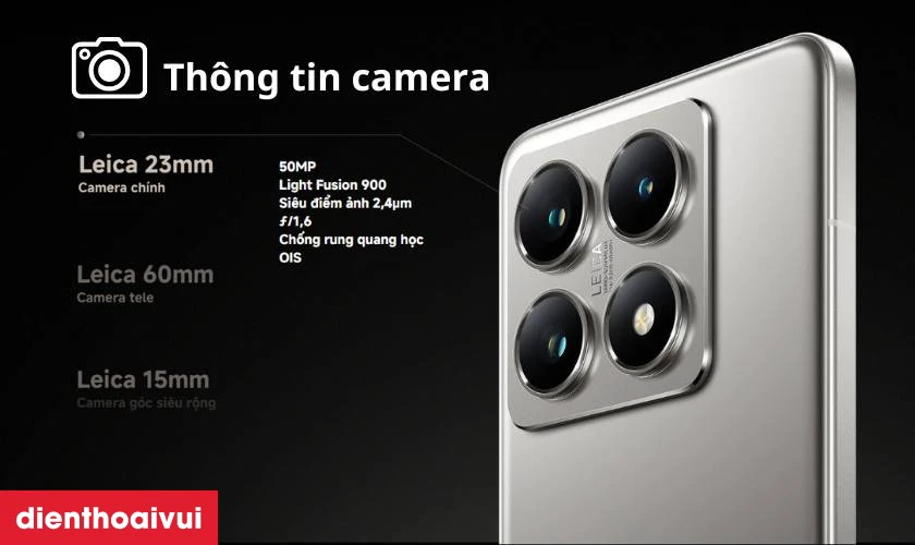 Hệ thống camera đầy ấn tượng
