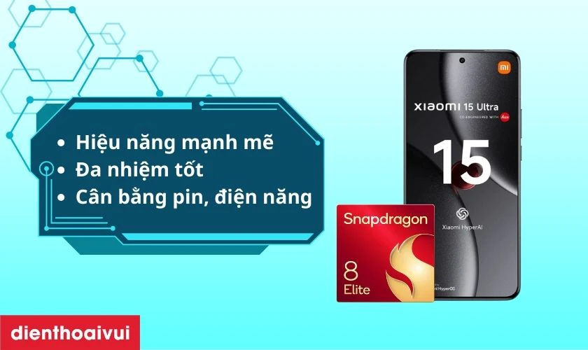 Xiaomi 15 Ultra 5G 16GB 512GB - Cũ đẹp hiệu năng ổn định