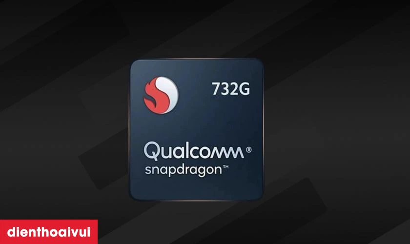 Hiệu năng mạnh mẽ từ chip Snapdragon 732G