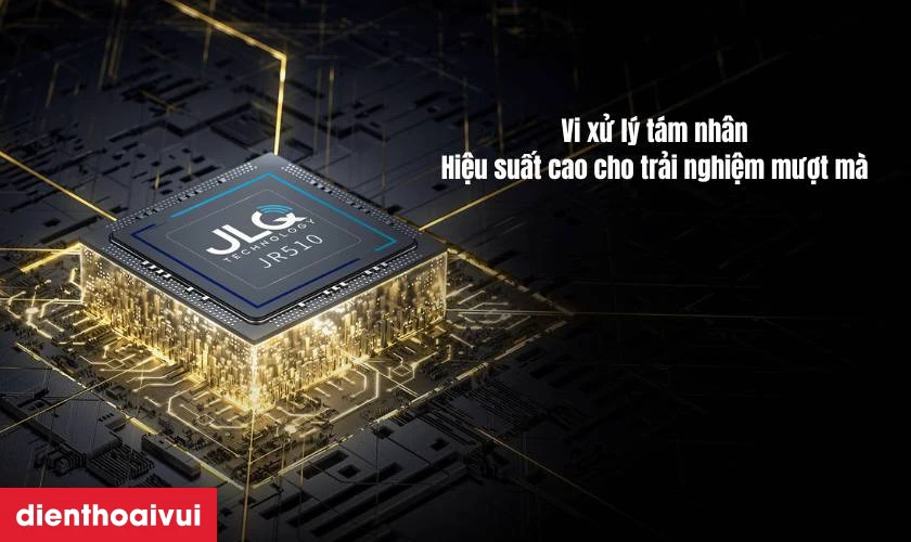 Hiệu năng ổn định với chip JLQ