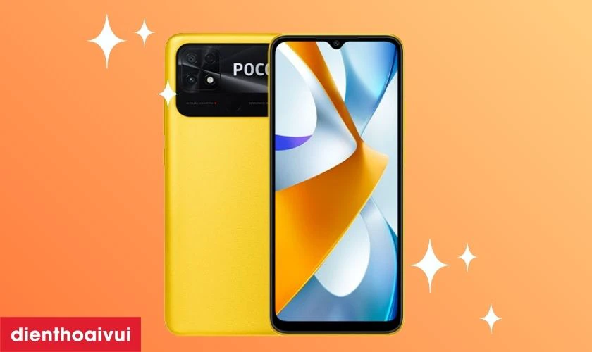 Xiaomi Poco C40 4GB 64GB - Cũ Đẹp có thiết kế thời thượng