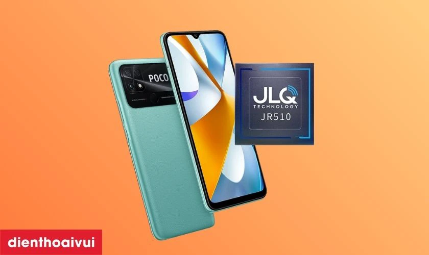 Xiaomi Poco C40 4GB 64GB - Cũ Đẹp sở hữu một con chip khá mới mẻ là JR510