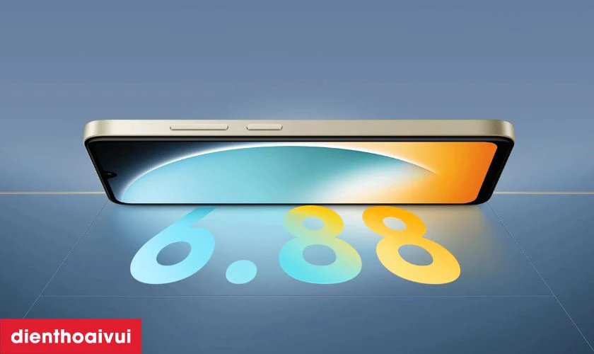 M&agrave;n h&igrave;nh lớn 6.88 inch, tần số qu&eacute;t 120Hz mượt m&agrave;, r&otilde; n&eacute;t