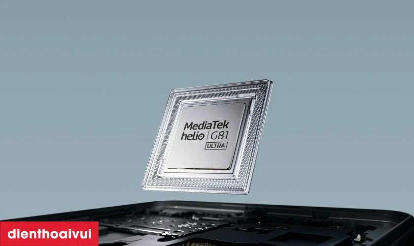 Chip Helio G81-Ultra (12nm) mượt m&agrave; ổn định