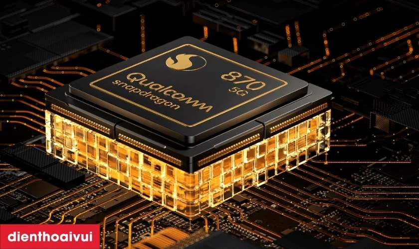 Snapdragon 870 xử l&yacute; nhanh, chơi mượt