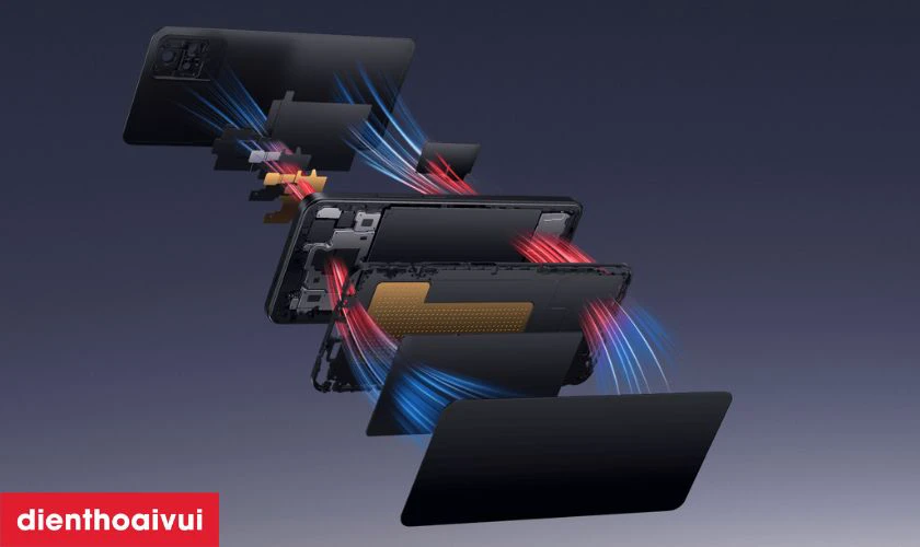 C&ocirc;ng nghệ tản nhiệt LiquidCool 2.0 Xiaomi Poco F4 6GB 128GB - Cũ Trầy Xước