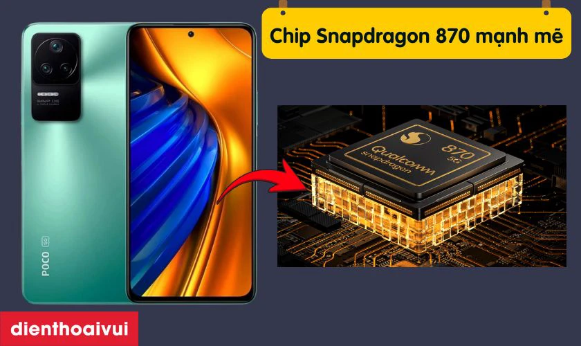 Xiaomi POCO F4 6GB 128GB - Cũ xước cấn có hiệu năng mạnh mẽ