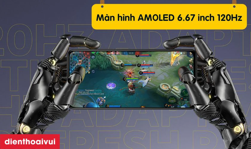 Xiaomi POCO F4 6GB 128GB - Cũ xước cấn sở hữu màn hình AMOLED 6.67 inch