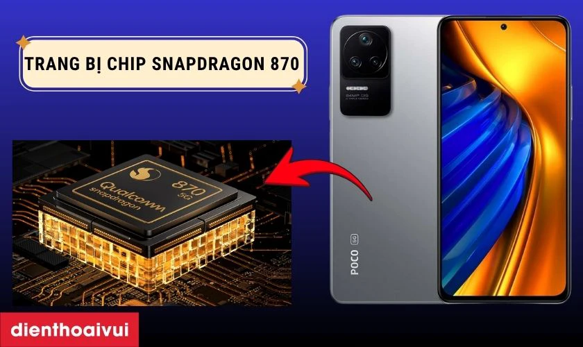 Xiaomi Poco F4 8GB 256GB - Cũ Trầy Xước hiệu năng mạnh mẽ