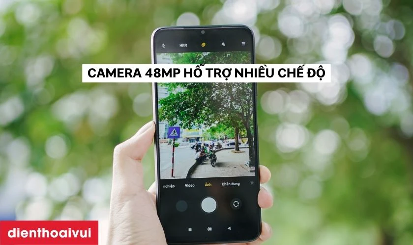 POCO M3 4G trang bị camera chính 48MP ghi lại hình ảnh chi tiết