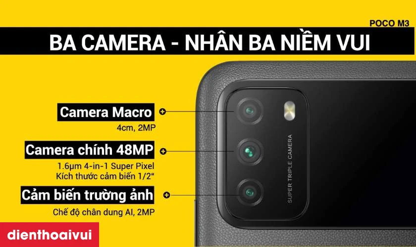 Camera chất lượng cao, ghi lại mọi khoảnh khắc