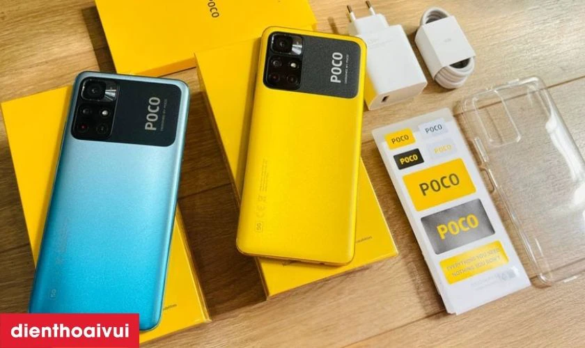 Xiaomi Poco M4 Pro 5G 6GB 128GB - Cũ đẹp c&oacute; pin dung lượng 5000mAh