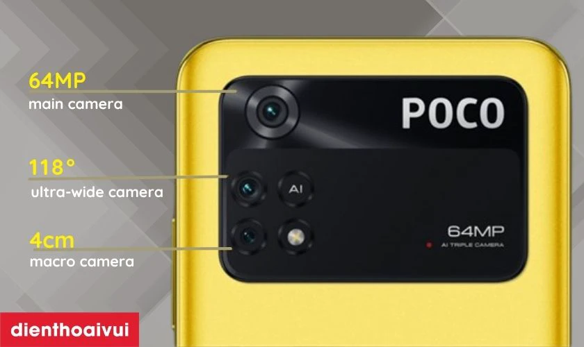 Camera k&eacute;p 50MP chụp ảnh chất lượng