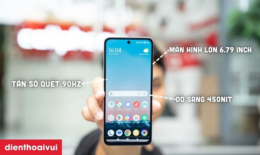 Xiaomi POCO M6 6GB 128GB - Cũ trầy xước có màn hình 6.79 inch