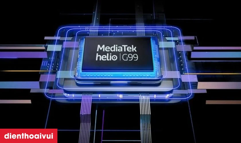 Vi xử lý MediaTek Helio G99-Ultra, RAM 12GB và bộ nhớ 512GB