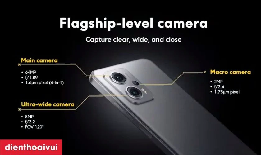 Hệ thống camera chụp ảnh rõ nét, sinh động