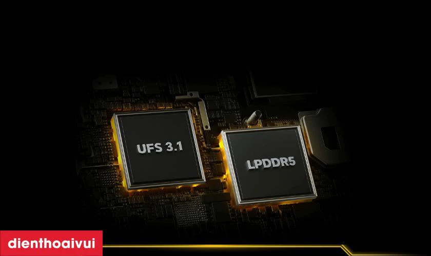 RAM 8GB c&ugrave;ng ROM 256GB c&ugrave;ng khả năng đa nhiệm ấn tượng