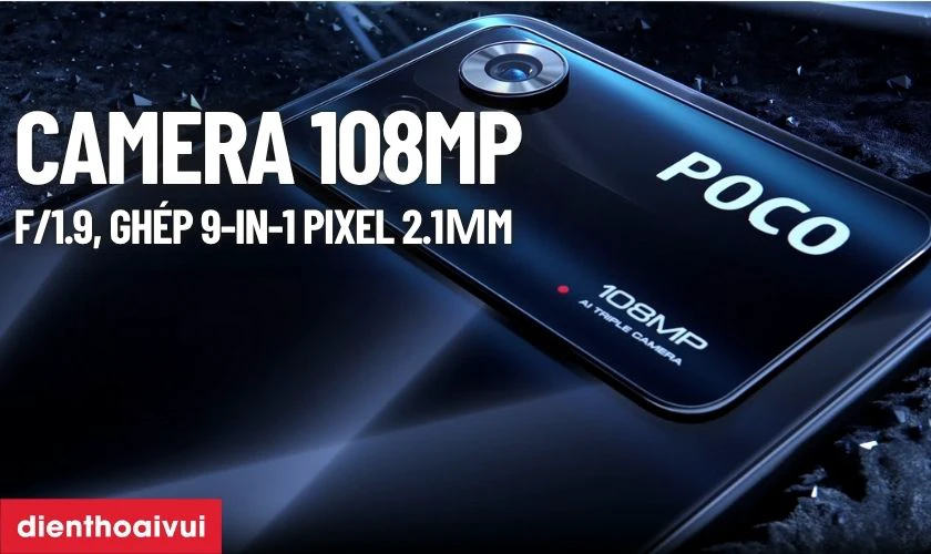 Camera 108MP chuy&ecirc;n nghiệp với chế độ quay video đa dạng