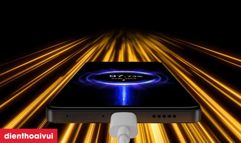 Dung lượng pin lớn, k&egrave;m sạc nhanh tiện lợi