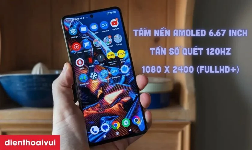Xiaomi POCO X5 Pro 5G 8GB 256GB - Cũ đẹp dùng màn hình AMOLED