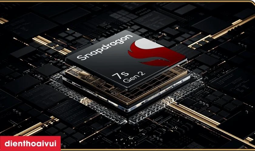Chip Snapdragon 7s Gen 2 hiệu năng mạnh mẽ