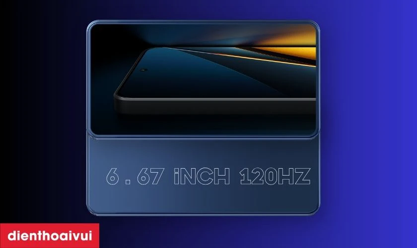 M&agrave;n h&igrave;nh AMOLED lớn c&ugrave;ng với tần số qu&eacute;t cao