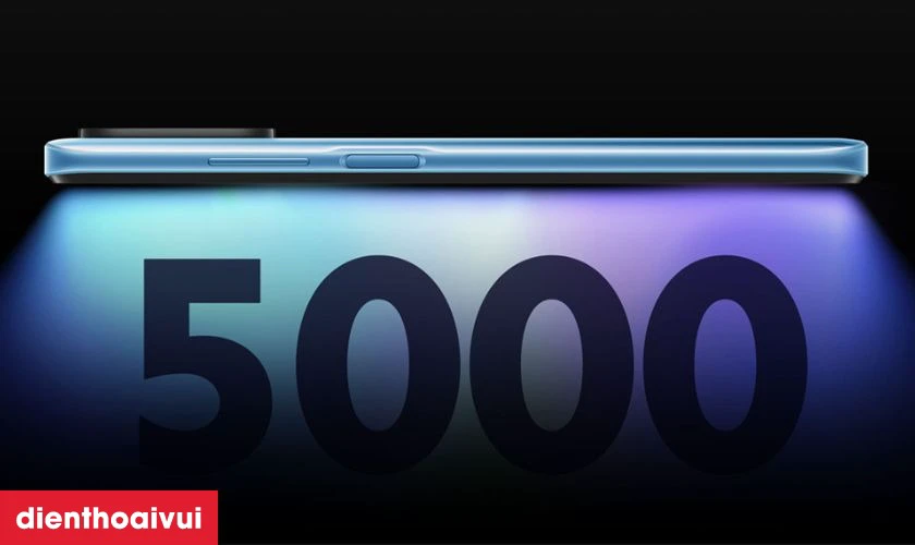 Pin 5000mAh với sạc nhanh 18W