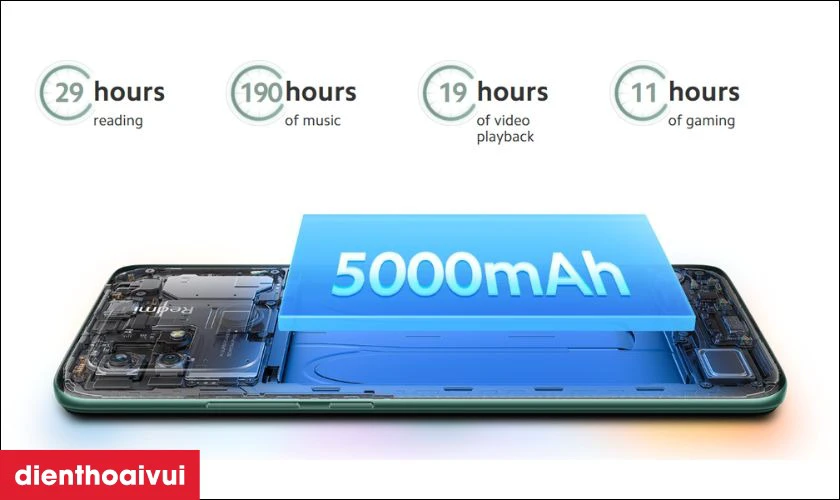 Dung lượng pin lớn và sạc nhanh
