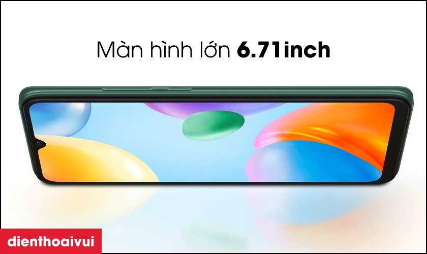 Màn hình lớn 6.71 inch