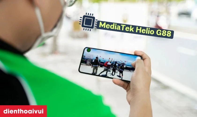 Hiệu năng tốt với chip MediaTek Helio G88