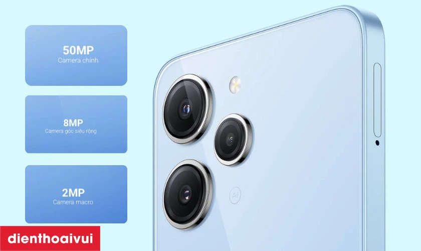 Camera 50MP sắc nét