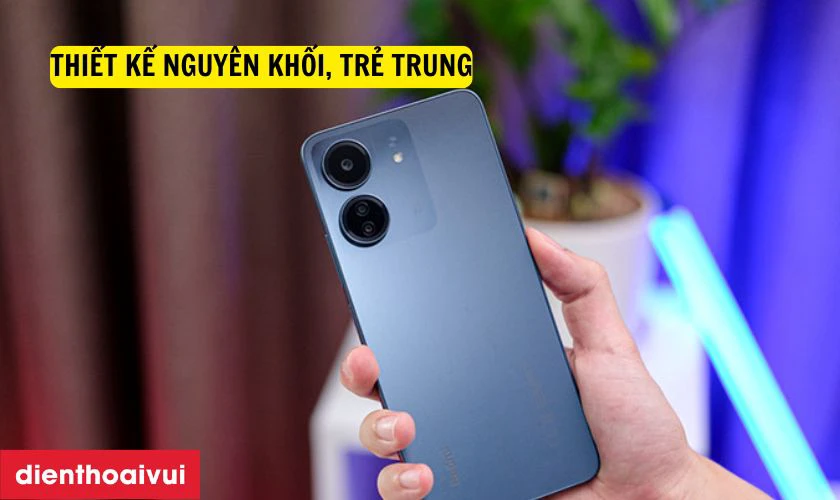 Thiết kế nguyên khối, trẻ trung