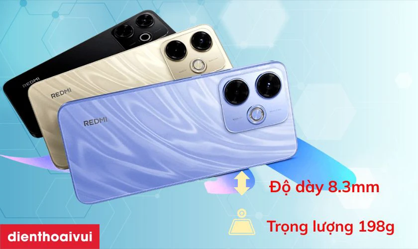 Xiaomi Redmi 13X 8GB 128GB - Cũ đẹp thiết kế mỏng nhẹ