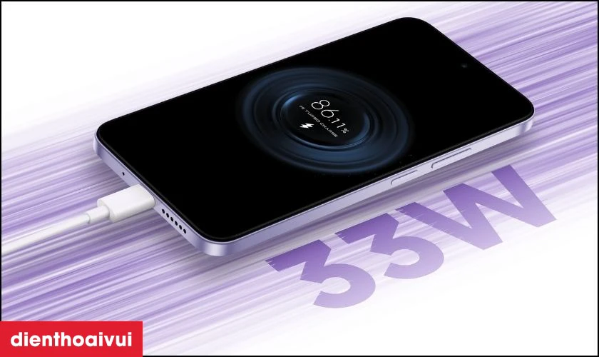 Dung lượng pin khủng v&agrave; sạc nhanh