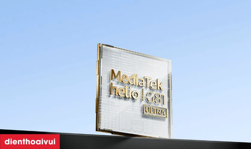 Helio G81-Ultra xử lý mượt mà tác vụ