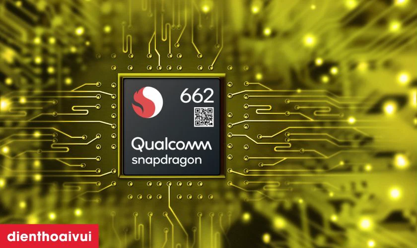 Xiaomi Redmi 9T sử dụng chip Snapdragon 662 kết hợp với RAM 6GB