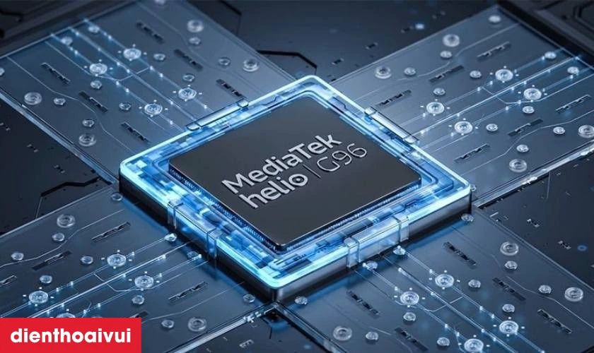 Hiệu năng mạnh mẽ với Mediatek Helio G96