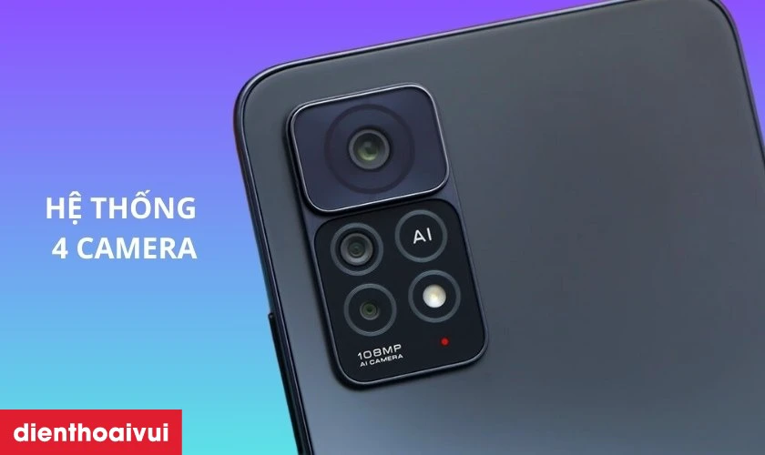 Hệ thống 4 camera ấn tượng 