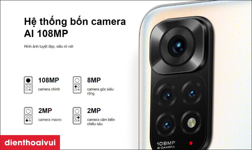 Đặc điểm, tính năng nổi bật của Xiaomi Redmi Note 11S 6GB 128GB - Cũ đẹp