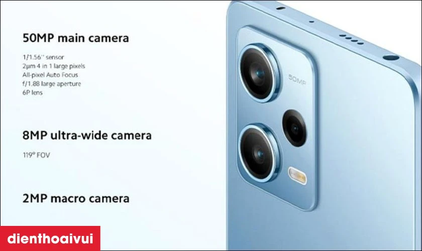 Cụm 3 camera khá ổn trong phân khúc giá