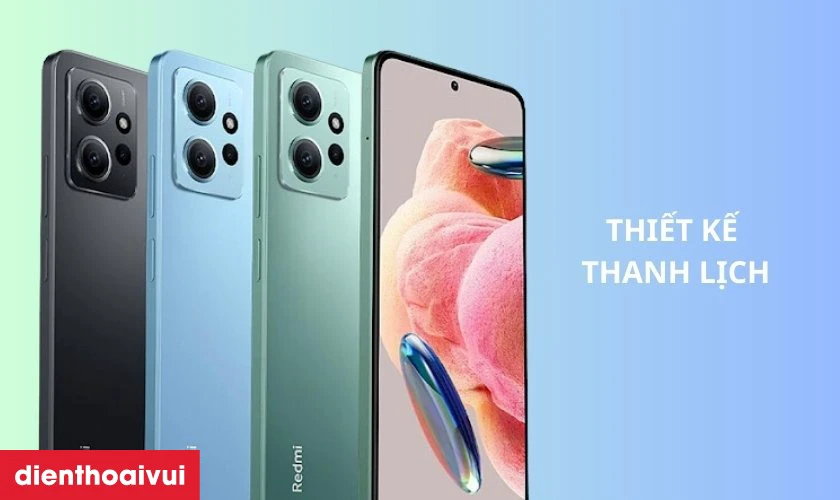 Xiaomi Redmi Note 12 4G 128GB - Đã Kích Hoạt có thiết kế thanh lịch