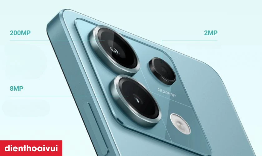 Camera sau 200MP chống rung OIS