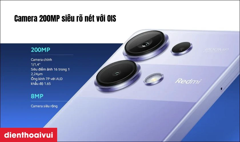 Cụm camera si&ecirc;u sắc n&eacute;t