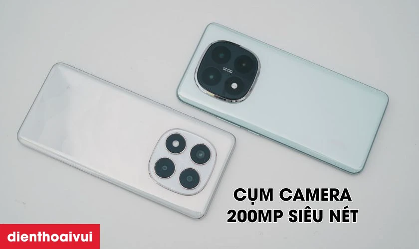 Cụm camera 200MP chụp si&ecirc;u chi tiết