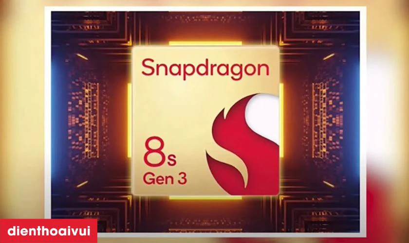 Chip Qualcomm Snapdragon 8s Gen 3 (4nm) xử lý đa nhiệm