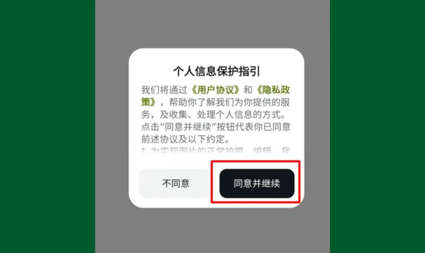 Mở ứng dụng và cấp quyền cần thiết