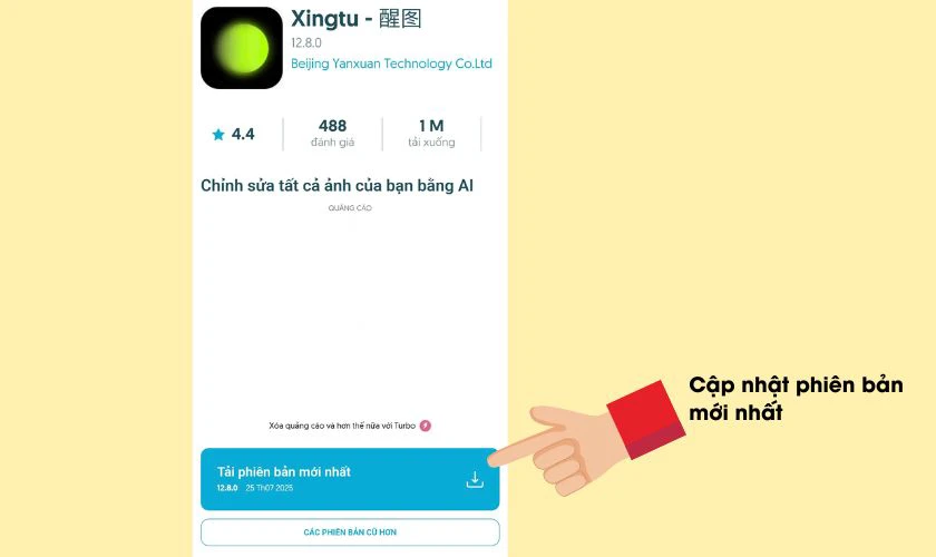 Lưu ý khi tải Xingtu APK tiếng Việt miễn phí